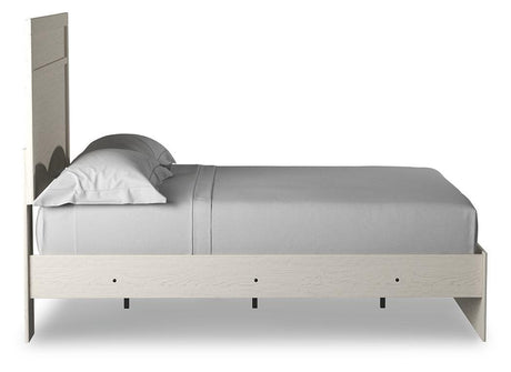 Stelsie White Full Panel Bed from Ashley - Luna Furniture