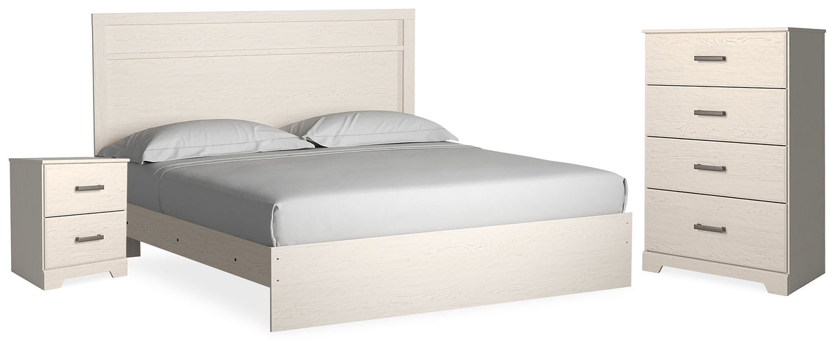 Stelsie White Panel Bedroom Set from Ashley - Luna Furniture