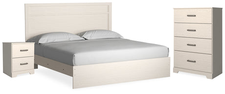 Stelsie White Panel Bedroom Set-B2588B9-Ashley-B2588-72-97-44-92-SW-P1-KO-Luna Furniture