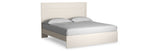 Stelsie White Panel Bed and Nightstand from Ashley Furniture - Luna Furniture
