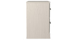 Stelsie White Panel Bed and Nightstand from Ashley Furniture - Luna Furniture