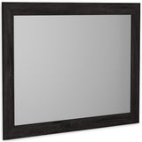 Belachime Black Bedroom Mirror (Mirror Only) from Ashley - Luna Furniture