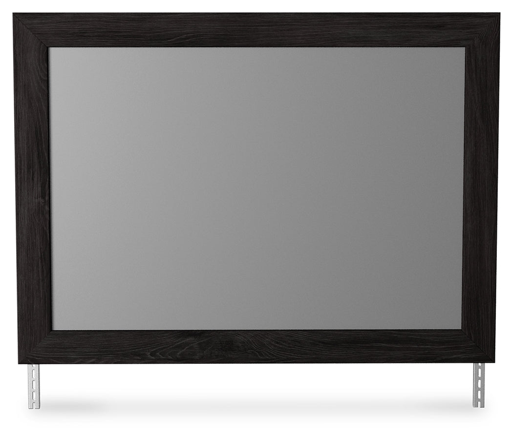 Belachime Black Bedroom Mirror (Mirror Only) from Ashley - Luna Furniture