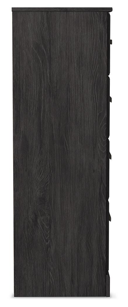 Belachime King Panel Bed, Dresser, Mirror, Chest and Nightstand from Ashley - Luna Furniture
