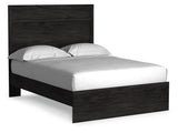 Belachime Charcoal Full Panel Bed from Ashley - Luna Furniture