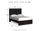 Belachime Full Panel Bed, Dresser, Mirror and Nightstand from Ashley Furniture - Luna Furniture