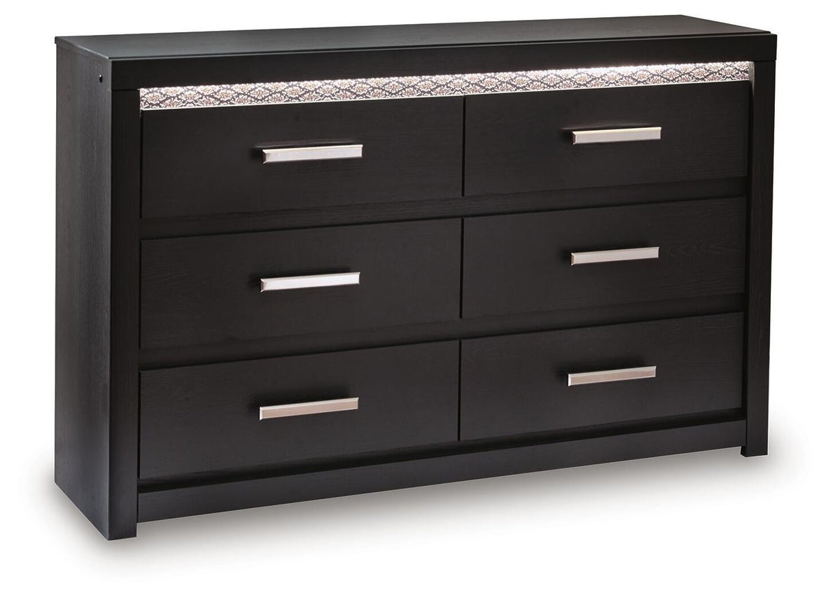 Brendant Black Dresser from Ashley - Luna Furniture