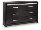 Brendant Black Dresser from Ashley - Luna Furniture
