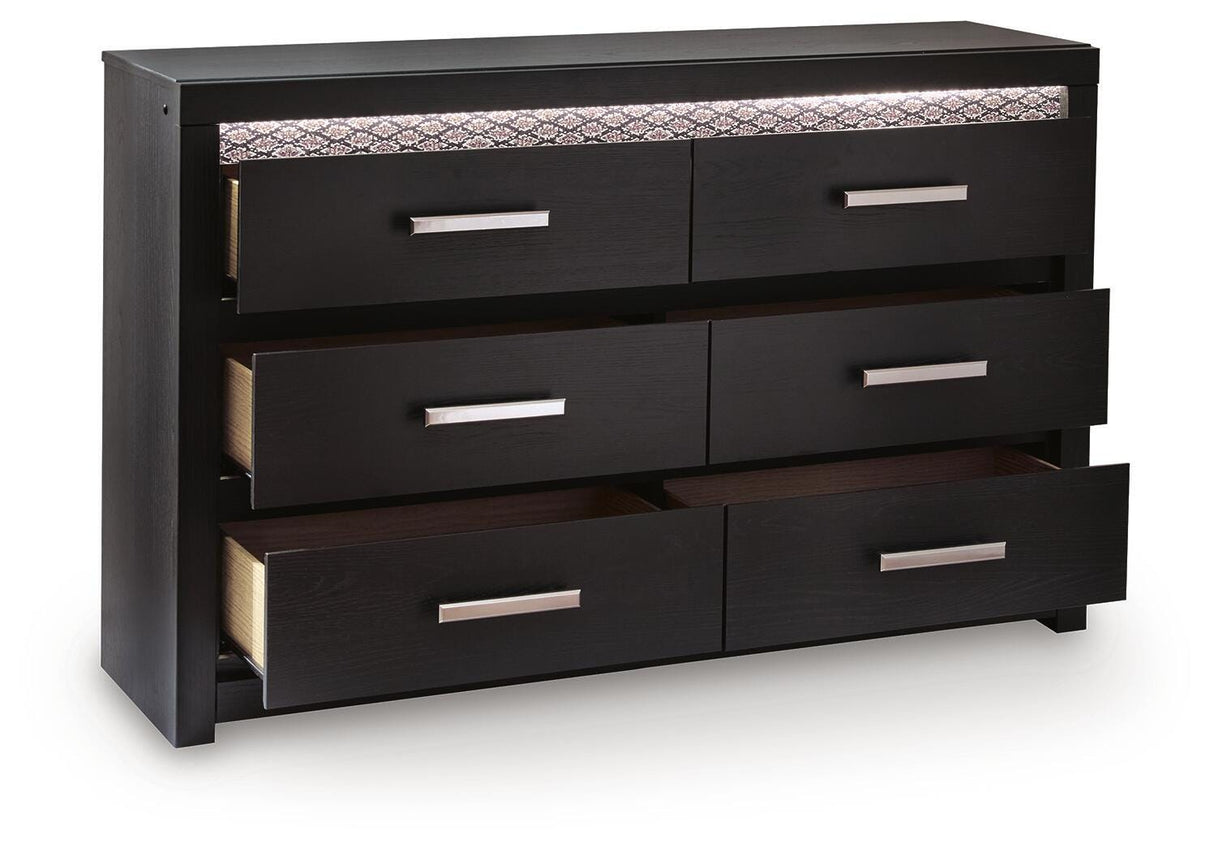 Brendant Black Dresser from Ashley - Luna Furniture