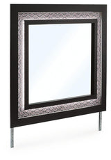 Brendant Black Bedroom Mirror from Ashley - Luna Furniture