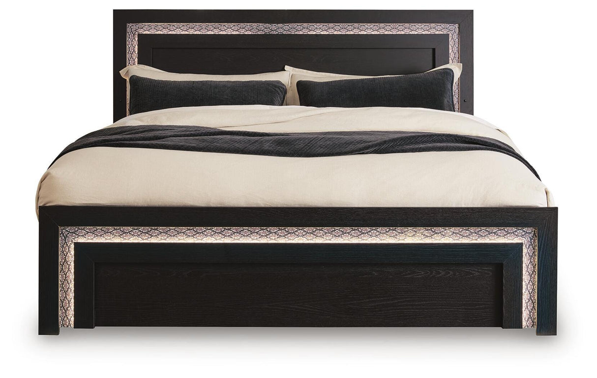 Brendant King Panel Bed from Ashley - Luna Furniture