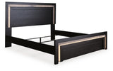 Brendant King Panel Bed from Ashley - Luna Furniture