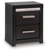 Brendant Black Nightstand from Ashley - Luna Furniture