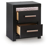 Brendant Black Nightstand from Ashley - Luna Furniture