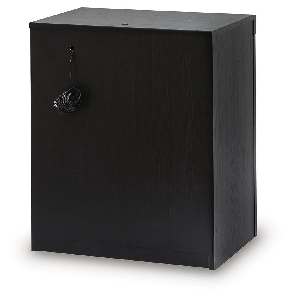 Brendant Black Nightstand from Ashley - Luna Furniture