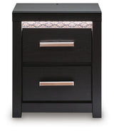 Brendant Black Nightstand from Ashley - Luna Furniture