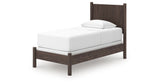 Pamytta Brown Twin Panel Bed from Ashley - Luna Furniture