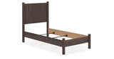 Pamytta Brown Twin Panel Bed from Ashley - Luna Furniture