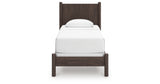 Pamytta Brown Twin Panel Bed from Ashley - Luna Furniture