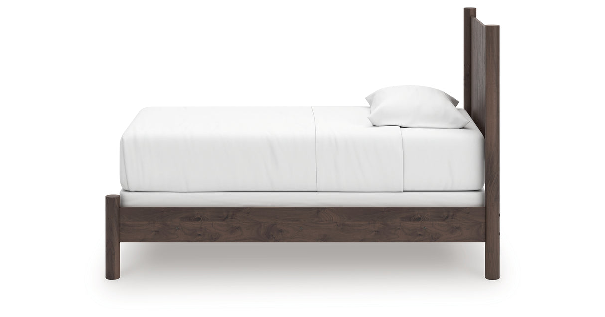 Pamytta Brown Twin Panel Bed from Ashley - Luna Furniture