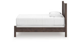 Pamytta Brown Twin Panel Bed from Ashley - Luna Furniture