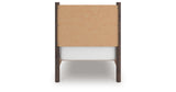 Pamytta Brown Twin Panel Platform Bed from Ashley Furniture - Luna Furniture