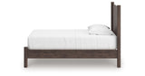 Pamytta Brown Twin Panel Platform Bed from Ashley Furniture - Luna Furniture