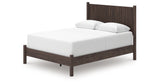 Pamytta Brown Queen Panel Bed from Ashley Furniture - Luna Furniture