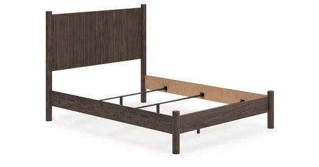 Pamytta Brown Queen Panel Bed from Ashley - Luna Furniture