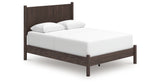 Pamytta Brown Queen Panel Bed from Ashley Furniture - Luna Furniture