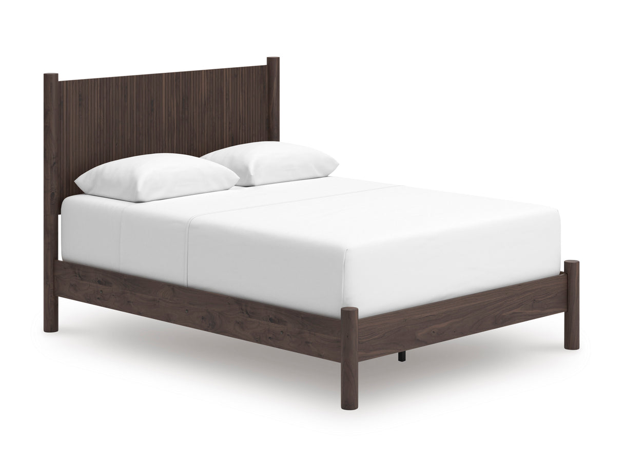 Pamytta Brown Upholstered Youth Panel Bedroom Set from Ashley Furniture - Luna Furniture