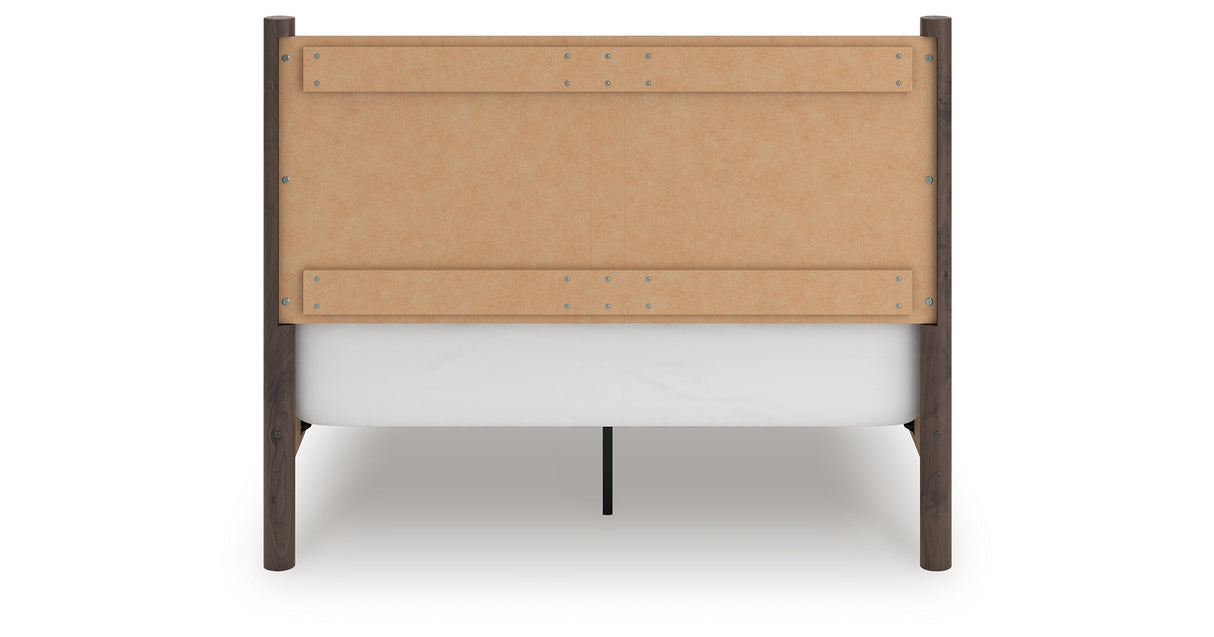 Pamytta Brown Queen Panel Bed from Ashley Furniture - Luna Furniture