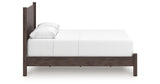 Pamytta Brown Queen Panel Bed from Ashley Furniture - Luna Furniture