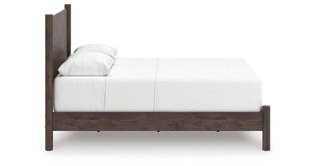Pamytta Brown Queen Panel Bed from Ashley - Luna Furniture