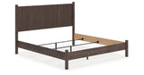 Pamytta Brown King Panel Bed from Ashley Furniture - Luna Furniture