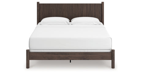 Pamytta Brown King Panel Bed from Ashley Furniture - Luna Furniture