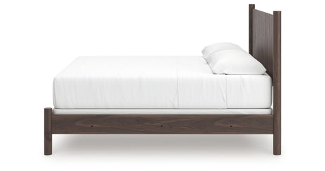 Pamytta Brown King Panel Bed from Ashley Furniture - Luna Furniture