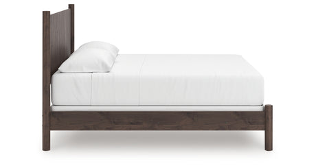 Pamytta Brown King Panel Bed from Ashley Furniture - Luna Furniture
