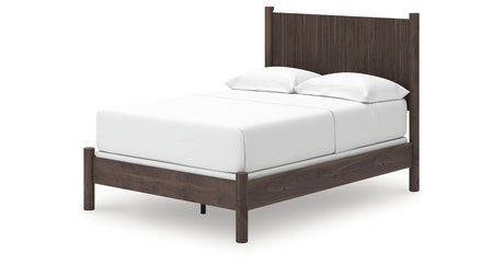 Pamytta Brown Full Panel Bed from Ashley Furniture - Luna Furniture