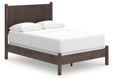 Pamytta Brown Full Panel Bed, Dresser and Mirror from Ashley Furniture - Luna Furniture