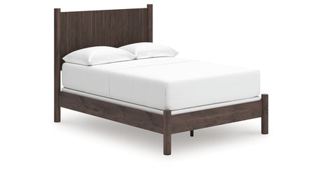 Pamytta Brown Full Panel Bed from Ashley Furniture - Luna Furniture