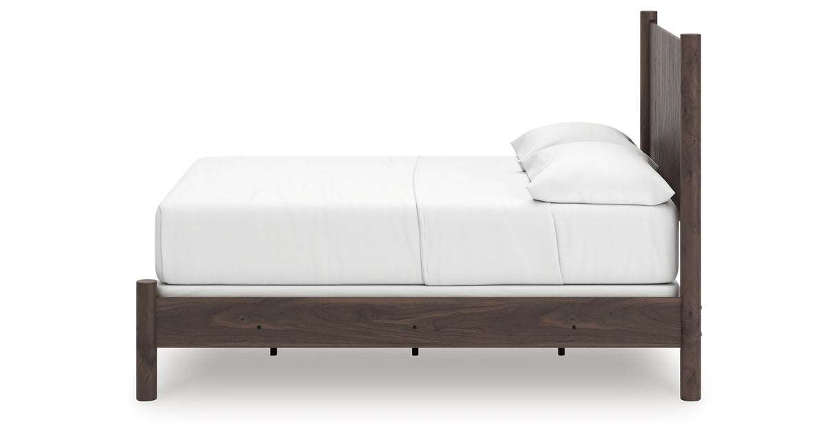 Pamytta Brown Full Panel Bed from Ashley Furniture - Luna Furniture