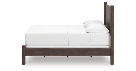 Pamytta Brown Full Panel Bed from Ashley Furniture - Luna Furniture