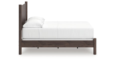Pamytta Brown Full Panel Bed from Ashley Furniture - Luna Furniture