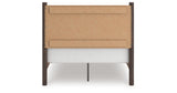 Pamytta Brown Full Panel Platform Bed from Ashley Furniture - Luna Furniture