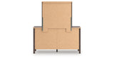 Pamytta Brown Dresser and Mirror from Ashley Furniture - Luna Furniture
