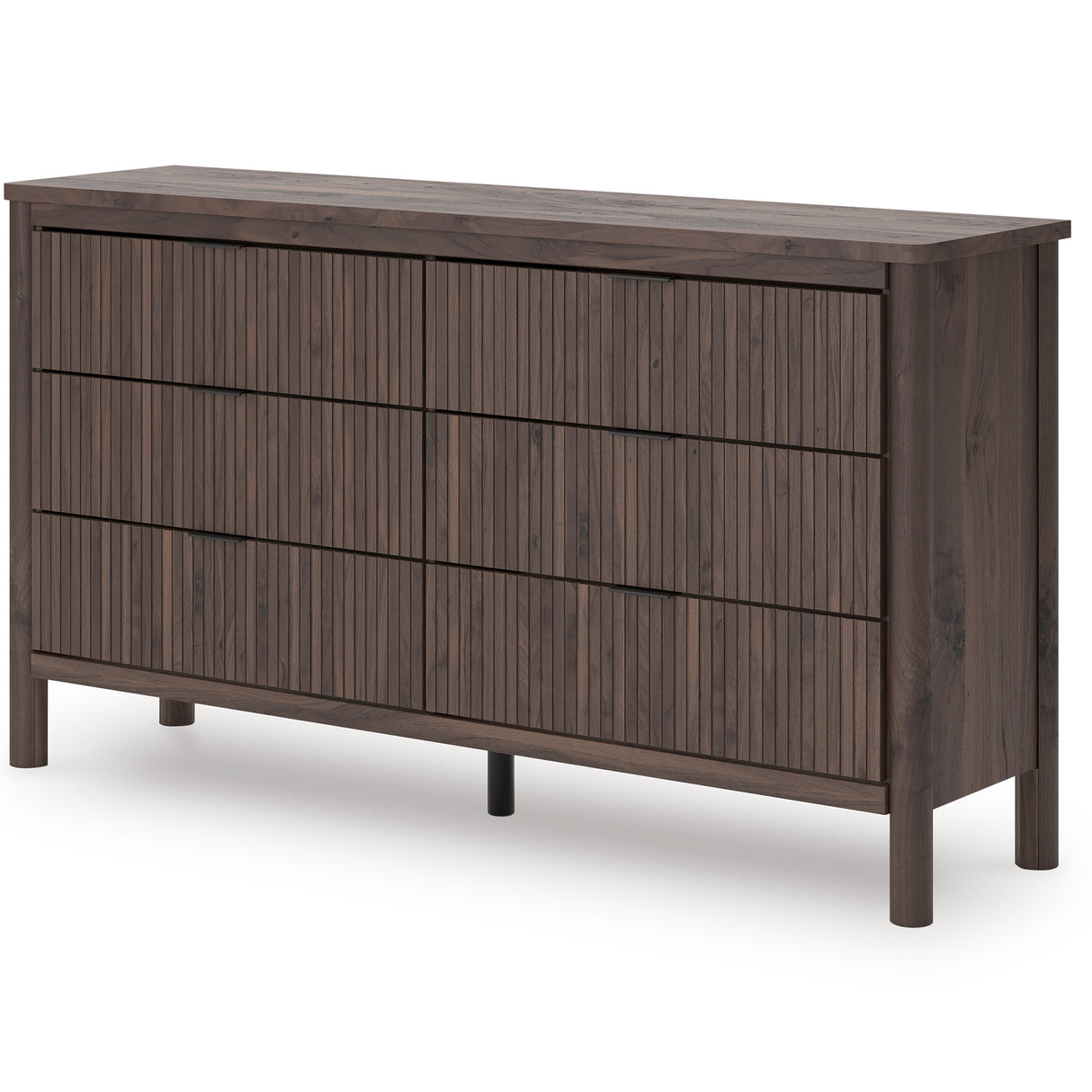 Pamytta Brown Upholstered Youth Panel Platform Bedroom Set from Ashley - Luna Furniture