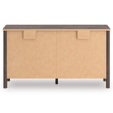 Pamytta Brown Upholstered Youth Panel Platform Bedroom Set from Ashley - Luna Furniture