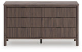 Pamytta Brown Dresser from Ashley Furniture - Luna Furniture