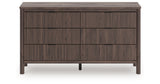 Pamytta Brown Dresser from Ashley Furniture - Luna Furniture